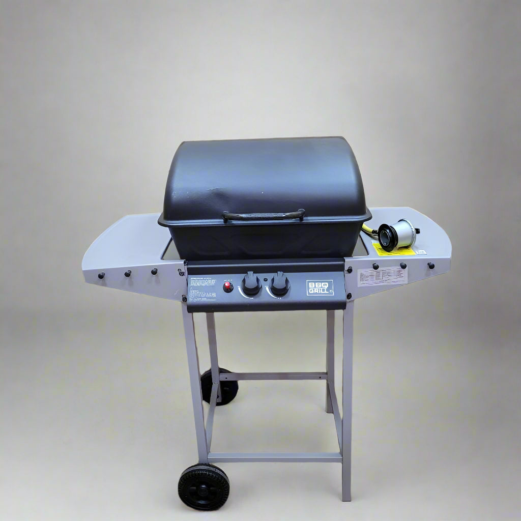 Parrilla 2  Quemadores Bbq Grill Denver / Bbq201gc Negro