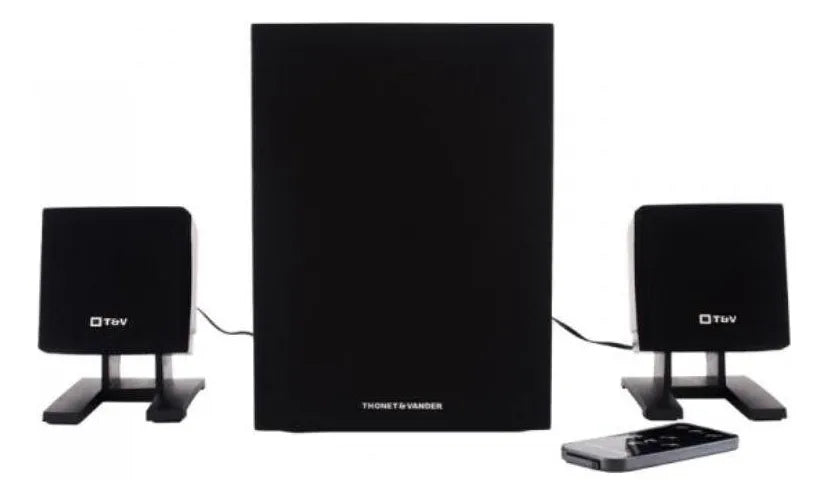 Home Theater Spiel Cinema Thonet & Vander 2.1 Speakers Negro 25w