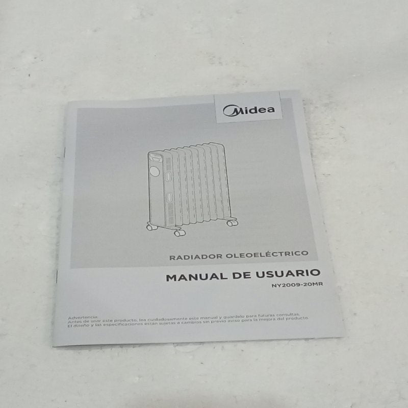 Radiador oleoeléctrico Midea NY 2009-20MR