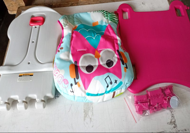 Silla de comer BBQOOL Eat&Fun Rosado