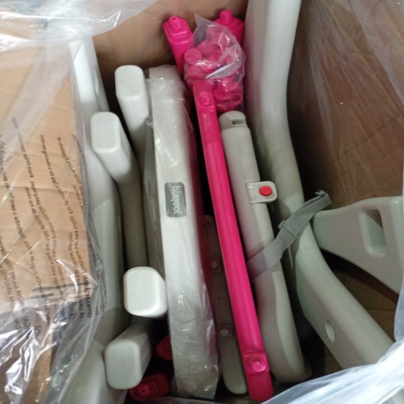 Silla de comer BBQOOL Eat&Fun Rosado