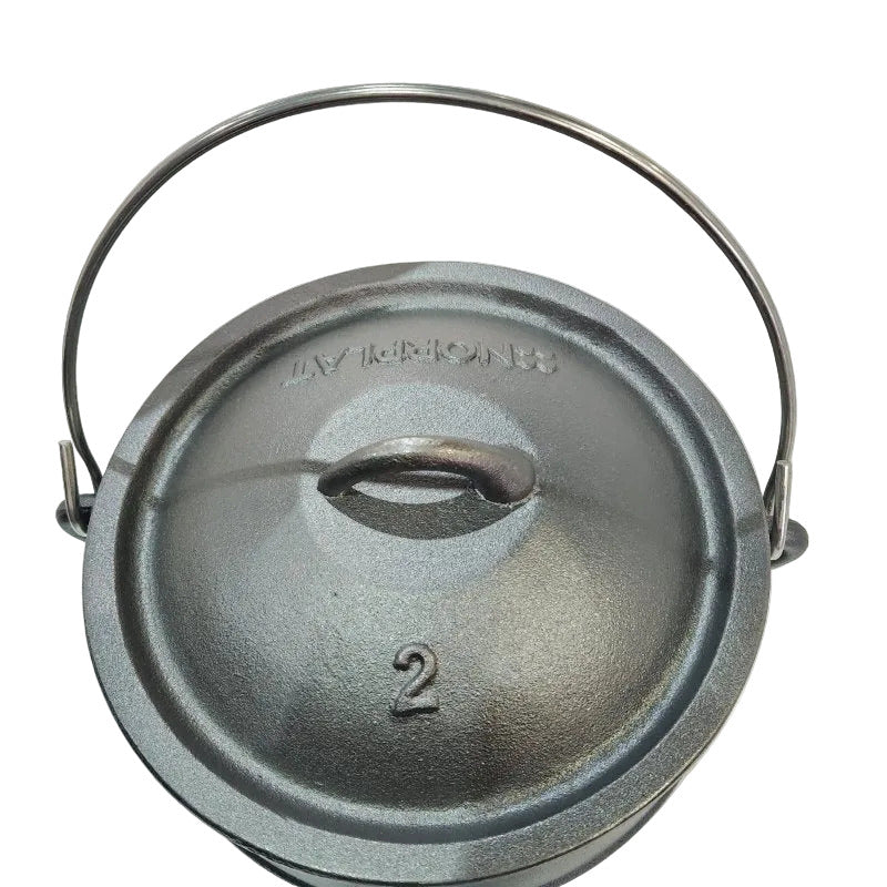 Olla de Hierro Fundido Norplat #2 6 Litros 23.5x29 cm