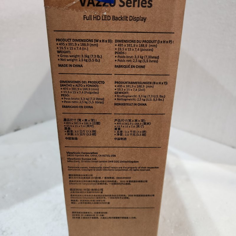Monitor 22" ViewSonic VA220-H Full HD LED 100Hz