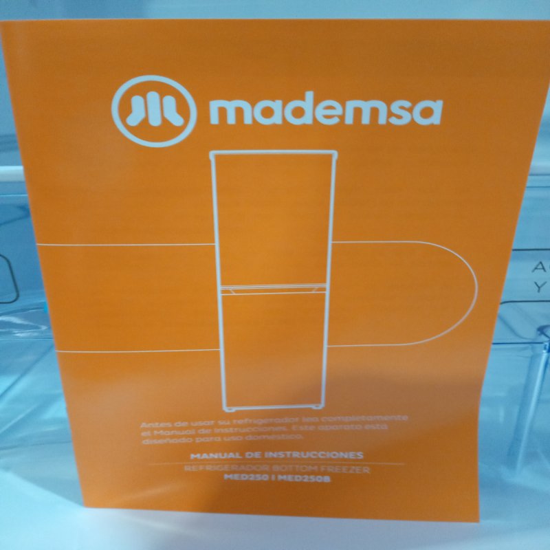 Refrigerador Mabe MED250 248 Litros Gris