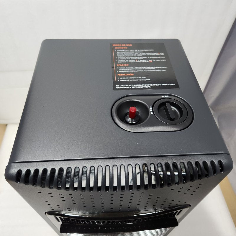 Estufa a Gas Licuado Thorben Elektro THOR GL 5K Black 5 Kilos