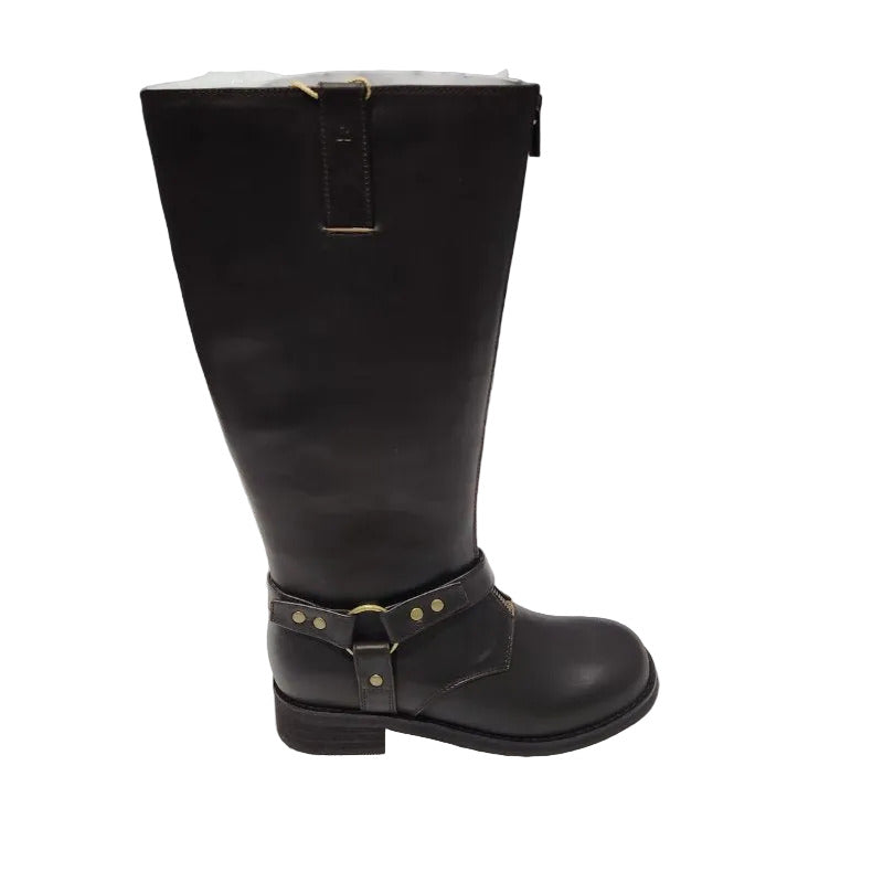 Botas alta Zipper Raindoor W26RAI-ZP07 Brown para Mujer