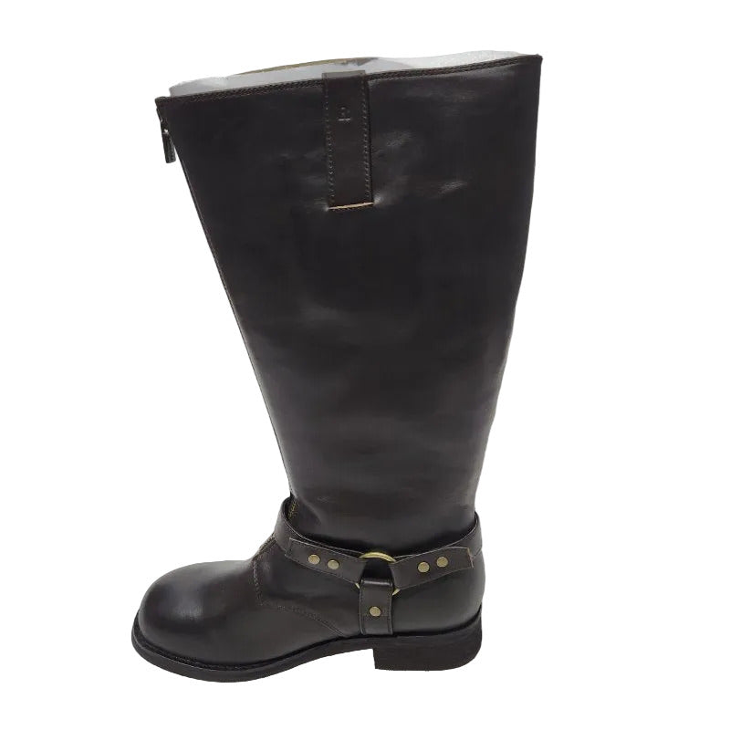 Botas alta Zipper Raindoor W26RAI-ZP07 Brown para Mujer