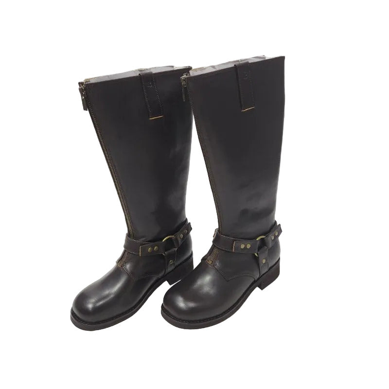 Botas alta Zipper Raindoor W26RAI-ZP07 Brown para Mujer