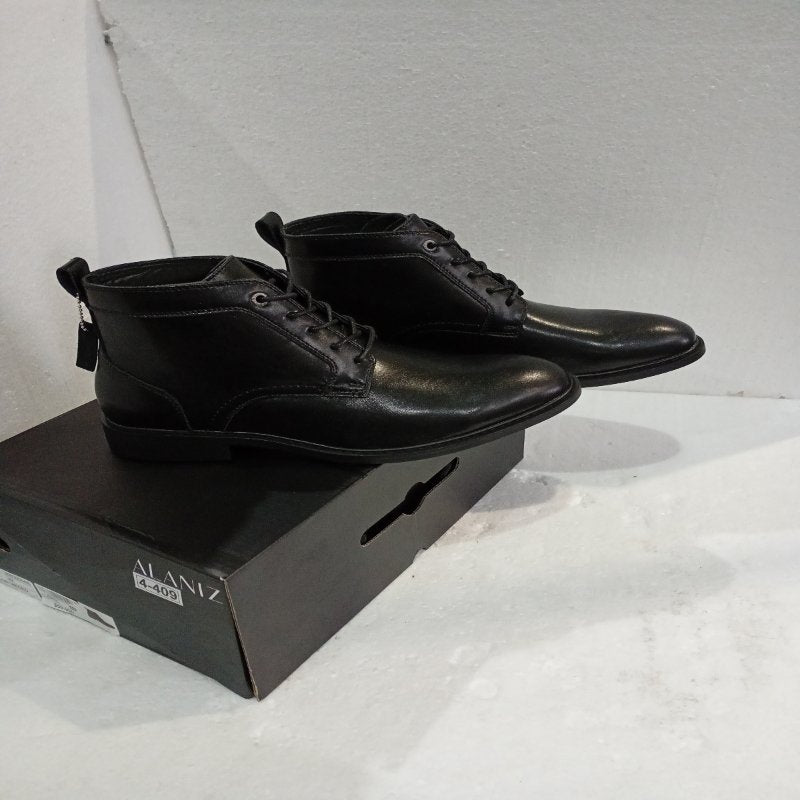 Botín Acordonado Alaniz 683BOAZI26-400 Masculino, Negro