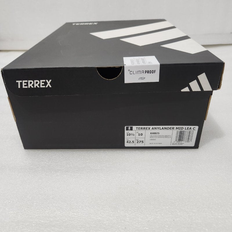 Zapatillas adidas Terrex Anylander Mid Leather Climaproof – Negro, Talla 42.5 / 27,5 cm