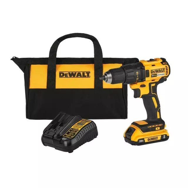 Kit Taladro Inalámbrico 1/2" 20V DeWalt DCD7771D1-B2