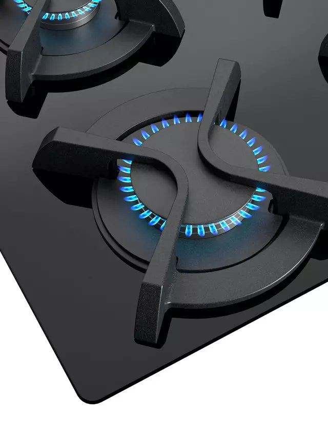 Cocina Encimera Teka GBC 64003 KBB de 4 Platos, Cristal