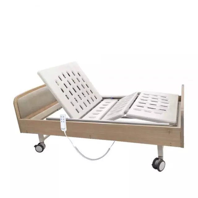 Cama Clínica Eléctrica First Care Home Pro 4 Posiciones, Blanco