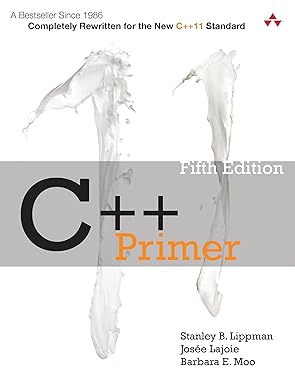 Libro Lippman Stanley Introducción A Cc++ 5ta Edición En Ingles