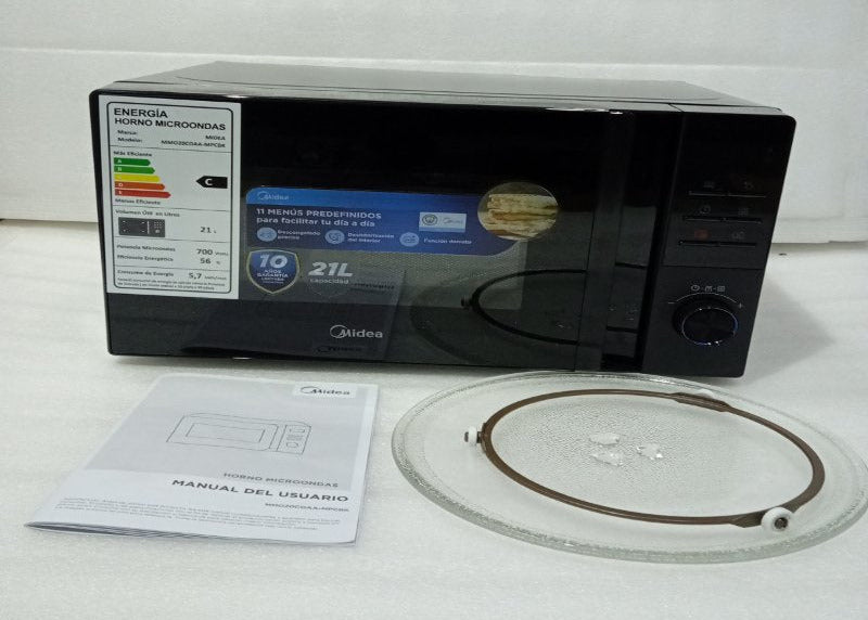 Microondas Midea MM020COAA-MPCBK 21 Litros