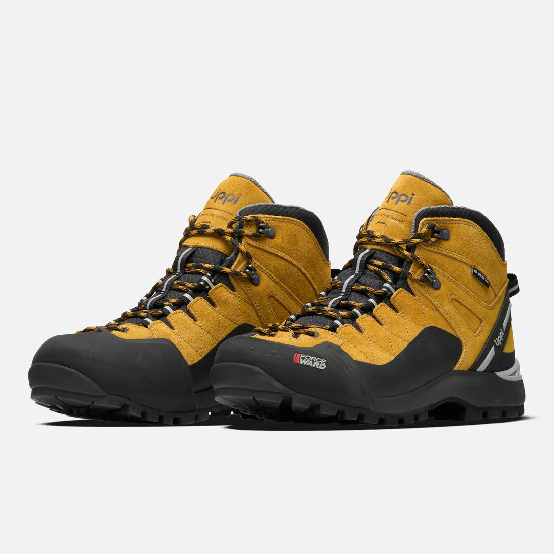 Bototos Trekking Lippi Bravo Mid Mostaza/Negro Euro 43