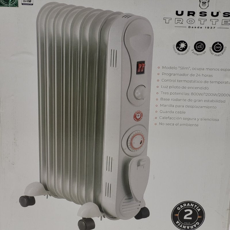 Calefactor OleoEléctrico Ursus Trotter UT S-9T