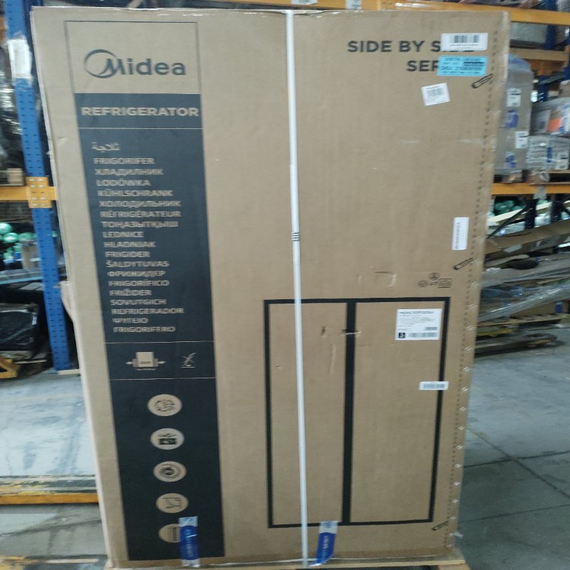 Refrigerador Midea MDRS761FGEDX 569 Litros Gris