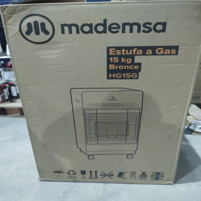 Estufa a Gas Mademsa HG25G Bronce 15kg