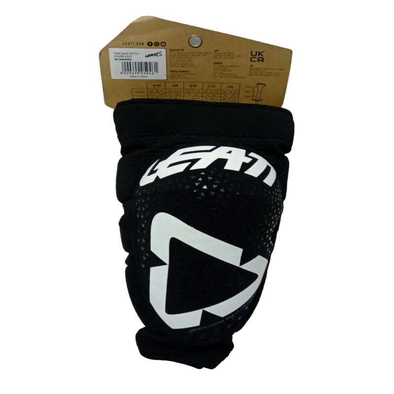 Rodilleras de Ciclismo CVB Leatt 3DF 5.0 Negro S/M