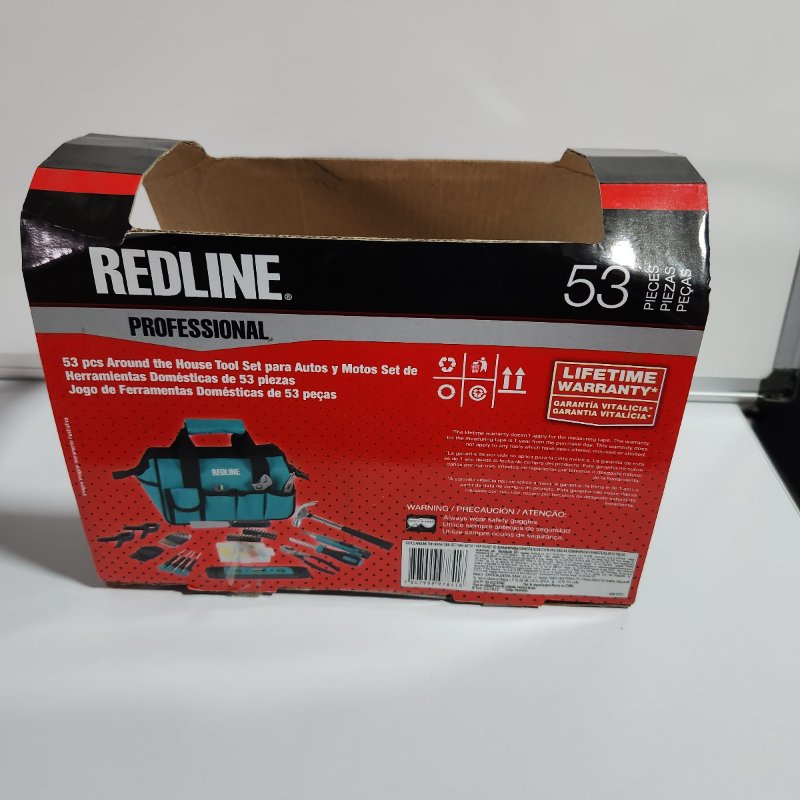 Set de Herramientas Manuales para Autos Redline 53 Piezas