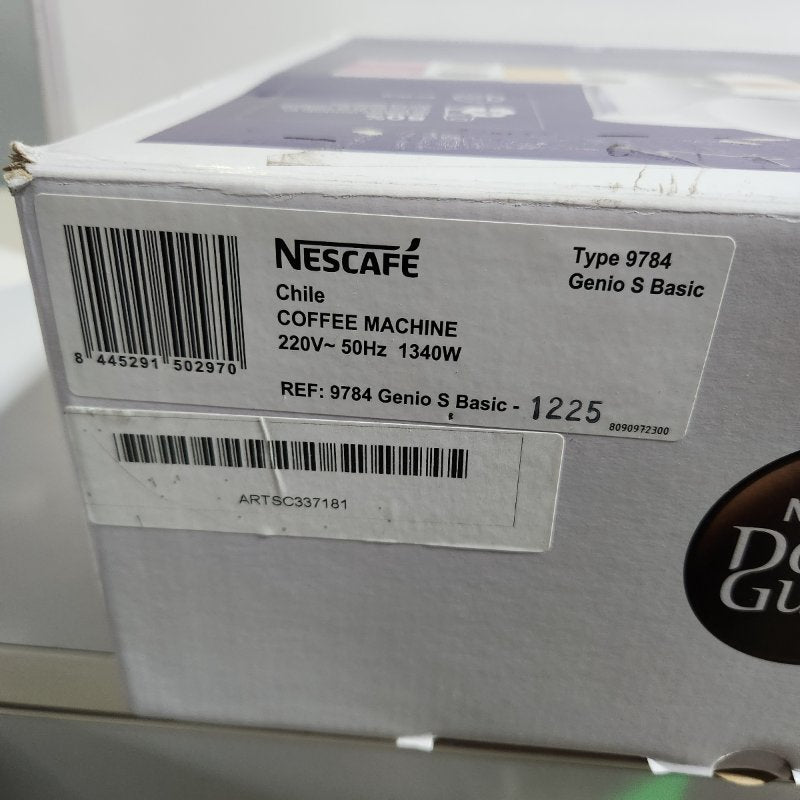 Cafetera Nescafé Genio S Basic