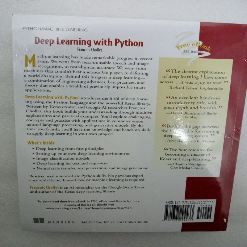 Libro Manning Deep Learning with Python