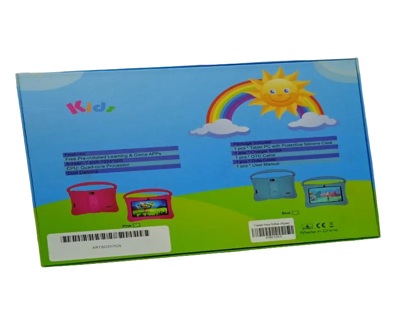 Tablet para Niños 7" Android Rosa