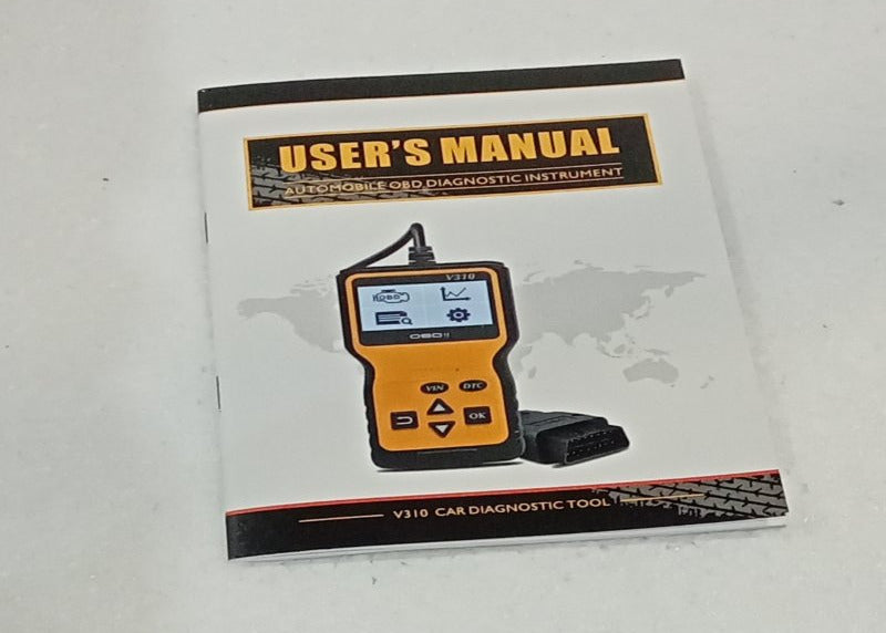 Escáner Automotriz V310 OBD2 con Lectura en Tiempo Real y Diagnóstico Fácil