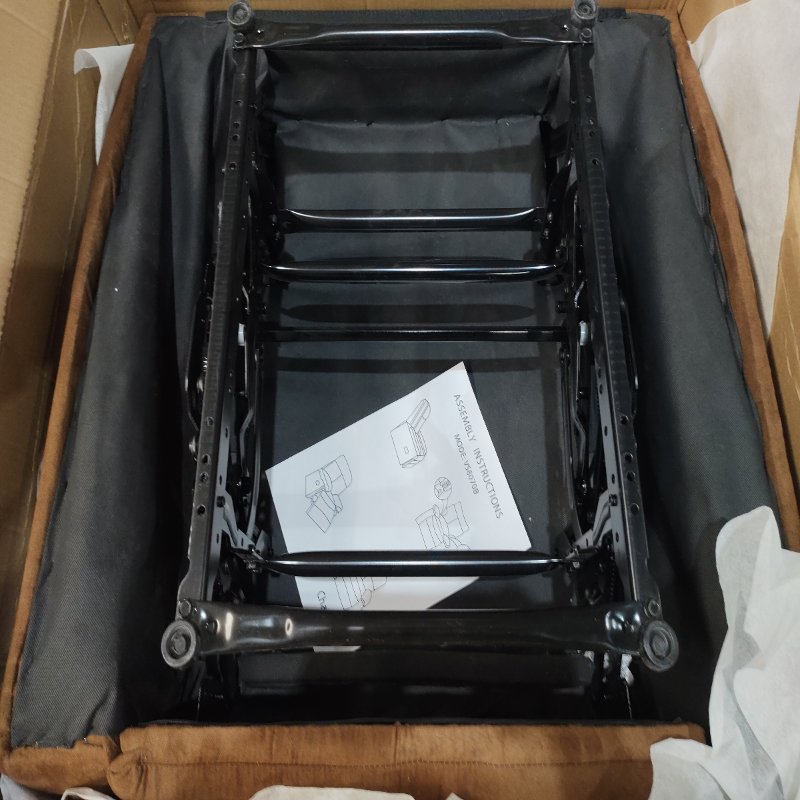 Sofá de un cuerpo reclinable Daniels VS8070BBR Café
