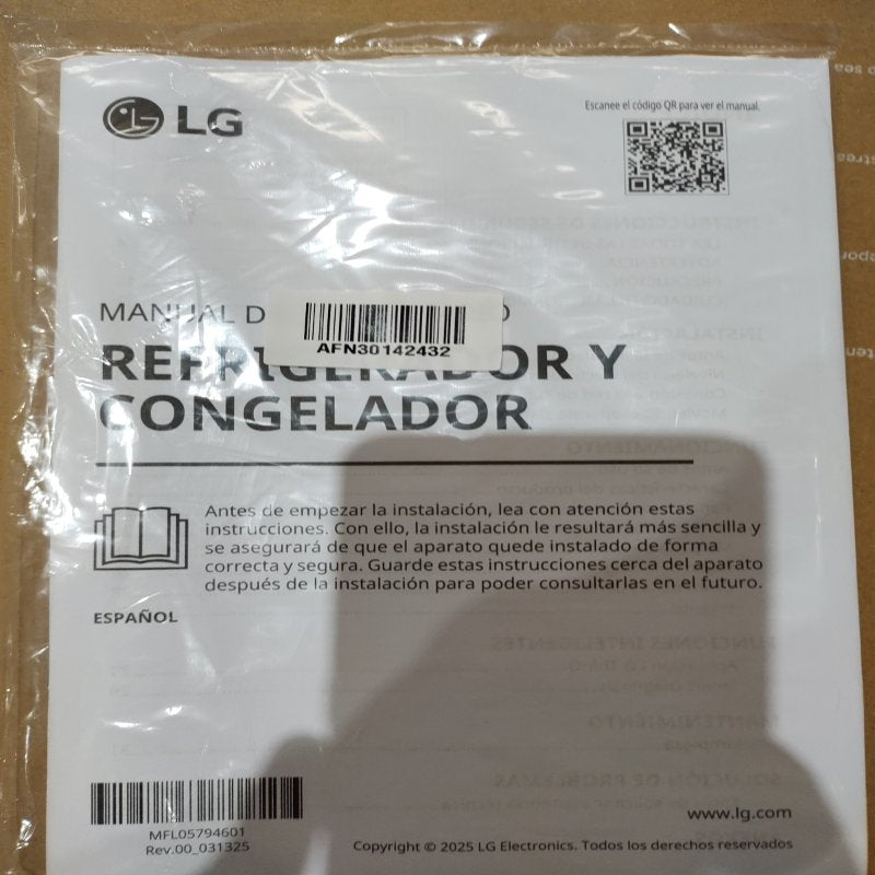 Refrigerador LG VT24BPY Inox 243 Litros