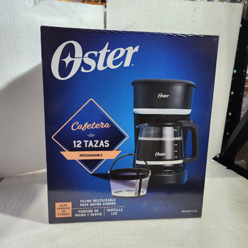 Cafetera Oster Programable 12 Tazas BVSTDCP121B