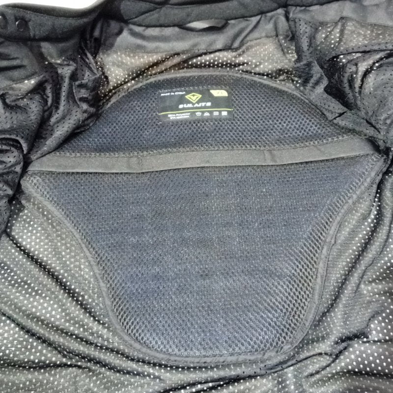 Chaqueta de Motocicleta SULAITE Beige XL Hombre Transpirable de Verano