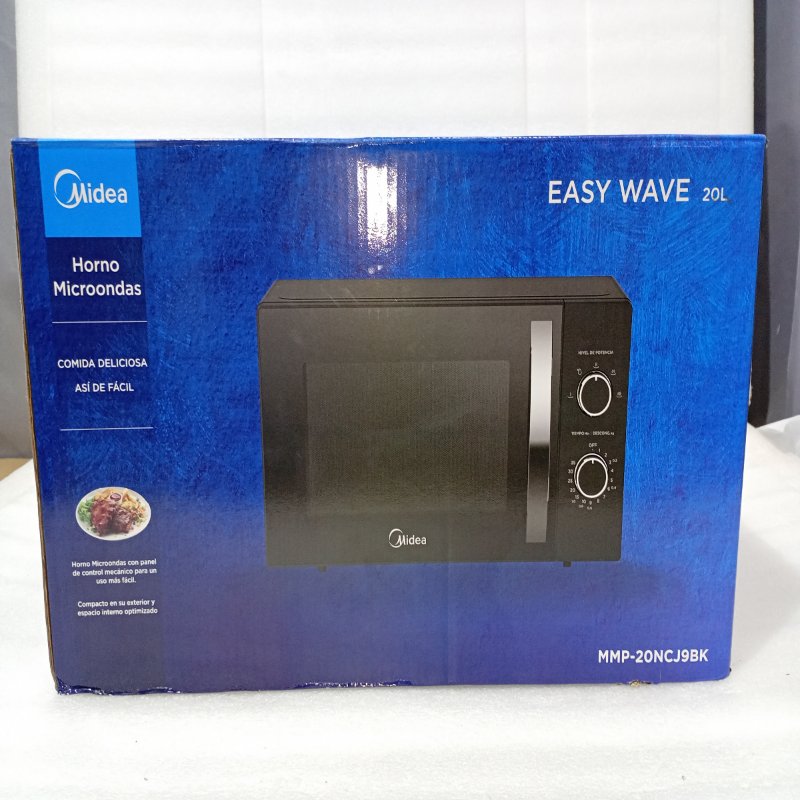 Microondas Midea MMP-20NCJ9BK 20 Litros, Negro