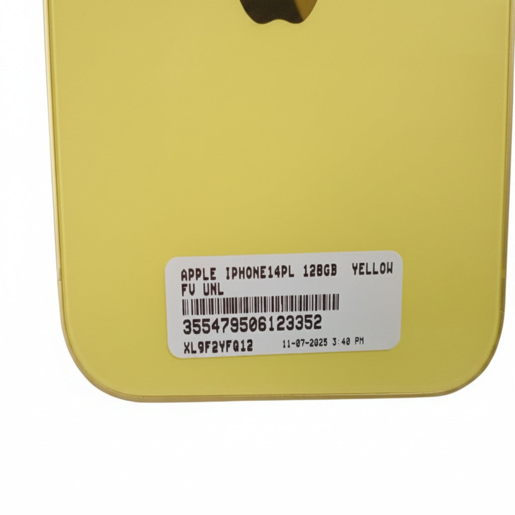 iPhone Apple 14 Plus 128GB Amarillo (Reacondicionado)