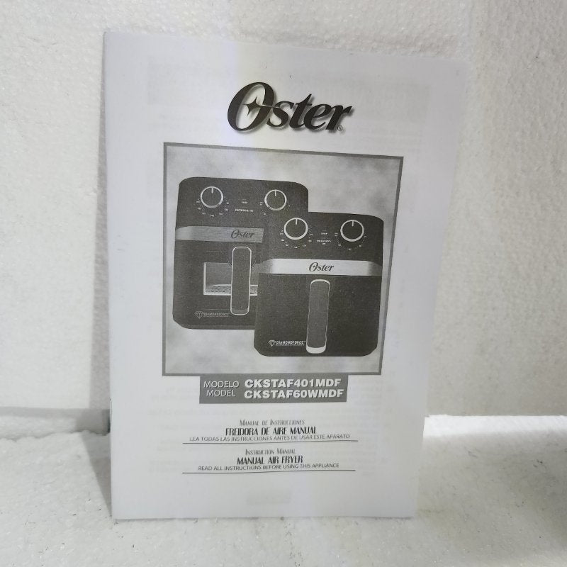 Freidora de Aire Oster CKSTAF401MDF 4 Litros