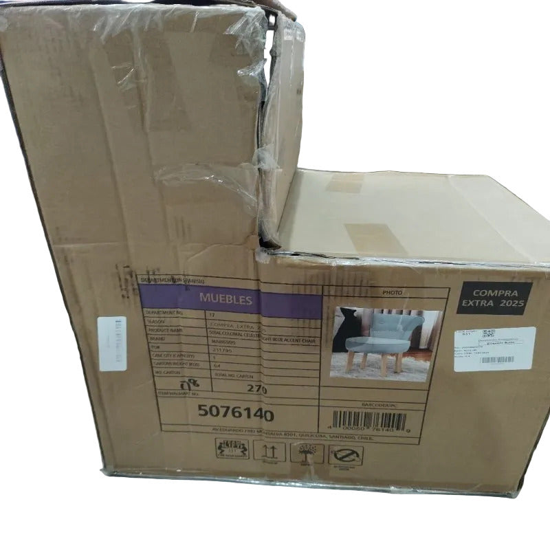 Sitial Mainstays Colonial Gris 47x55x72 cm