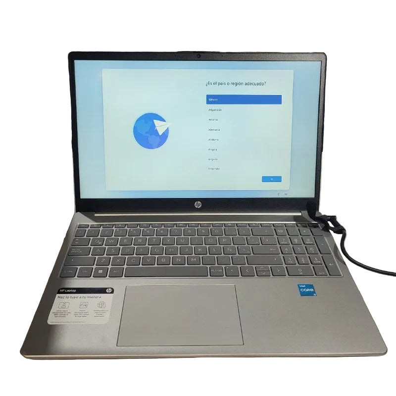 Notebook HP 15-FD0010LA Silver Intel Core i3 512GB 8GB (Reacondicionado)