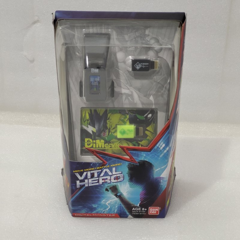 Reloj Rastreador de Actividad Física Bandai Namco Digimon Vital Hero, Negro