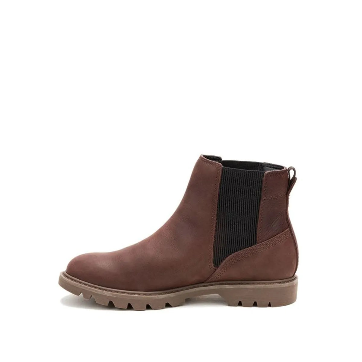 Botín Chelsea de Cuero para Mujer Cat Colorado W S P312182 Brown Talla 38.5