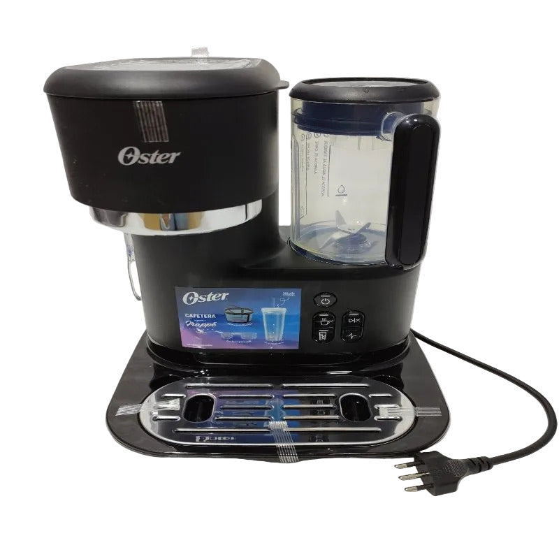 Cafetera para Frappé Oster con Licuadora 3 en 1 BVSTDC03B – 650 ml, 220V