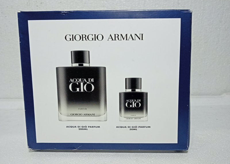 Set Perfumes Giorgio Armani Acqua Di Giò Parfum 200ml + 30ml