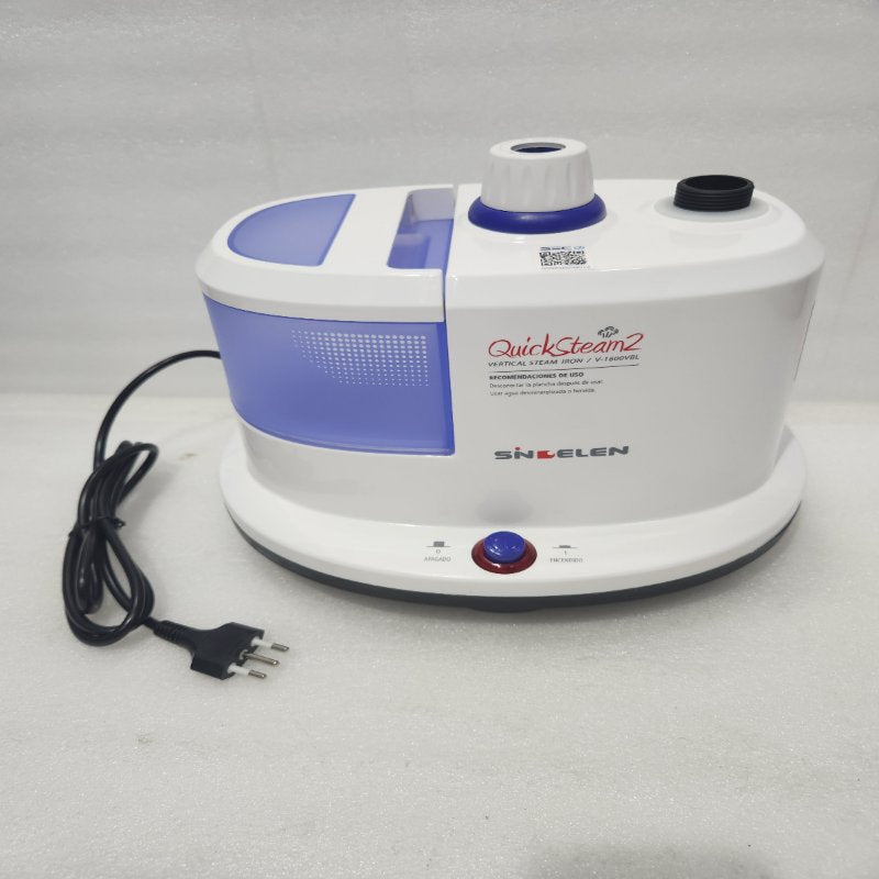 Plancha a Vapor Sindelen V-1600VBL 1600W 1.4 Litros, Blanco