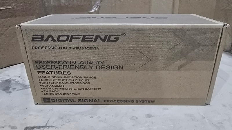 Radio Intercomunicador Baofeng 7247 35 km, Negro
