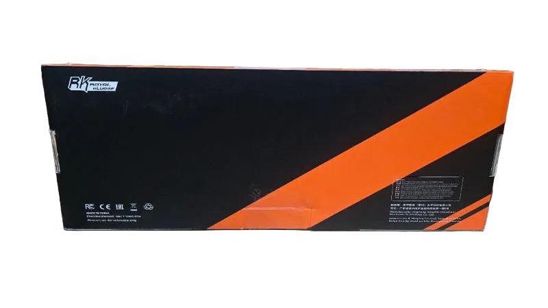 Teclado Mecánico RK X87 Negro Morado