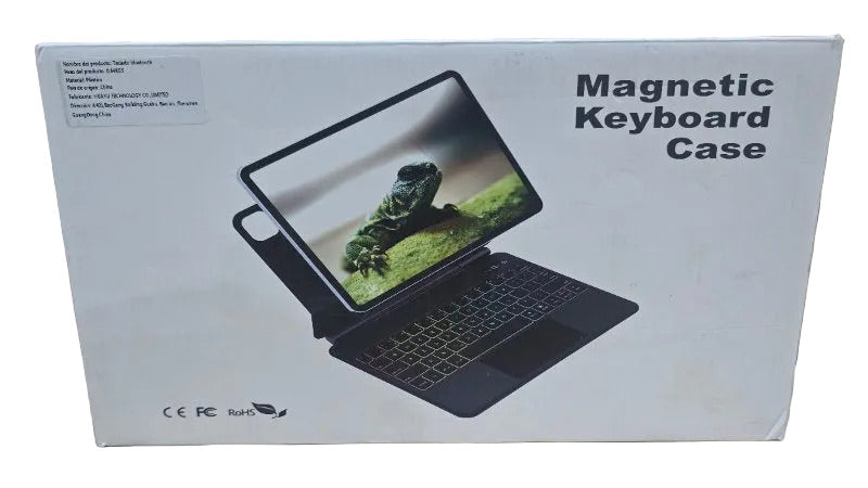 Teclado Magnético para iPad Pro 11 Pulgadas Negro