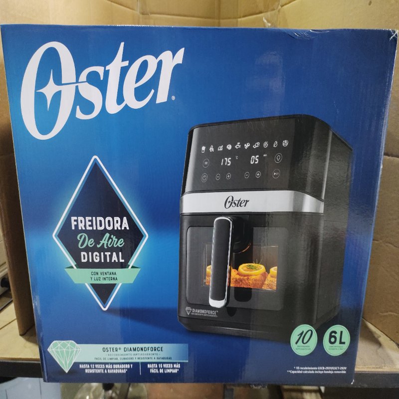 Freidora de Aire Digital Oster CKSTAF60WDDF 6 Litros