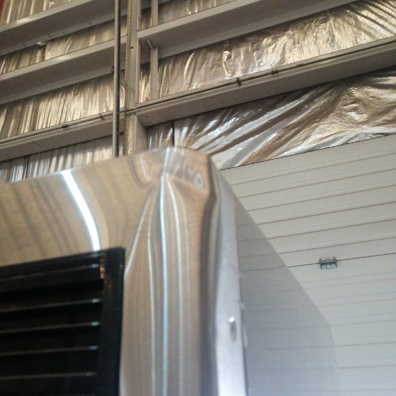 Refrigerador 1 Pta Vidrio Ventus Vr1ps-700v Acero Inox. 580l