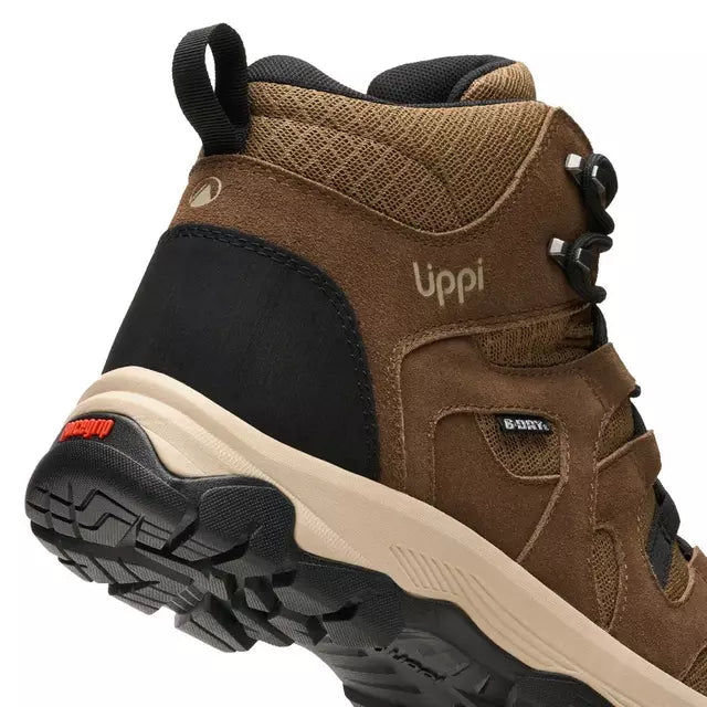 Botín Lippi Tellus Mid EUR 42/ 26.5 cm Masculino, Cafe Calro