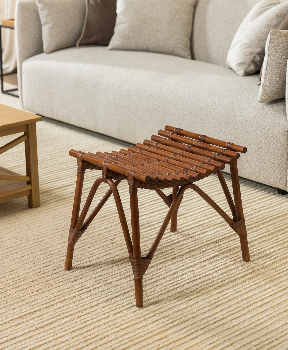 Piso Bura Grupo Amoble de Fibra Natural Color Café